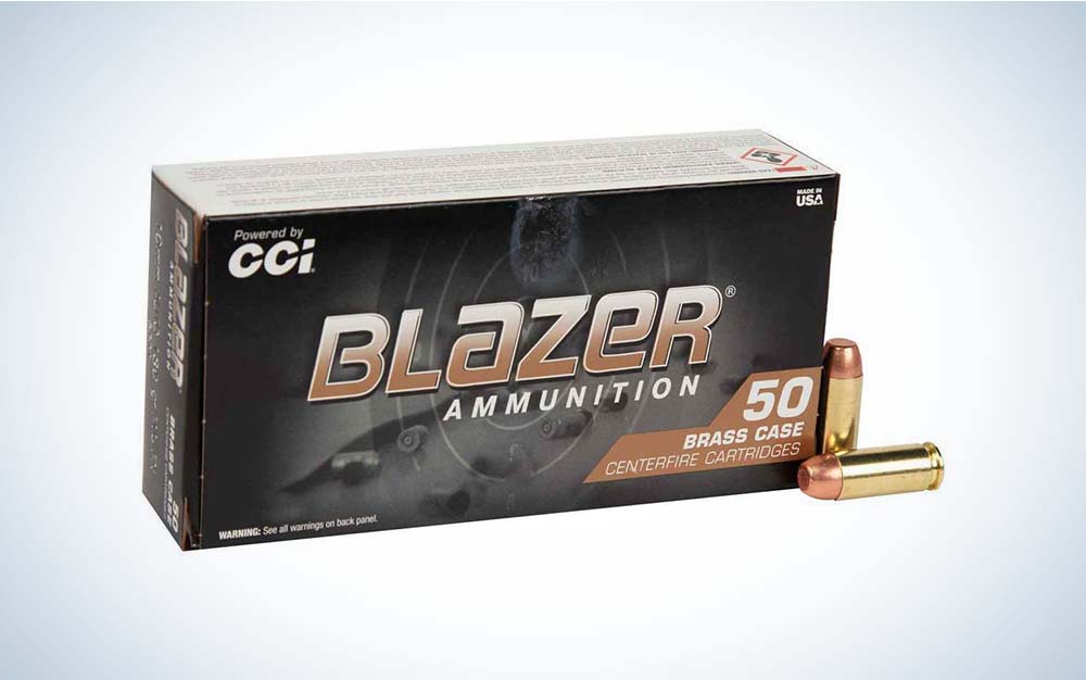 A box of 10mm ammo and two bullets