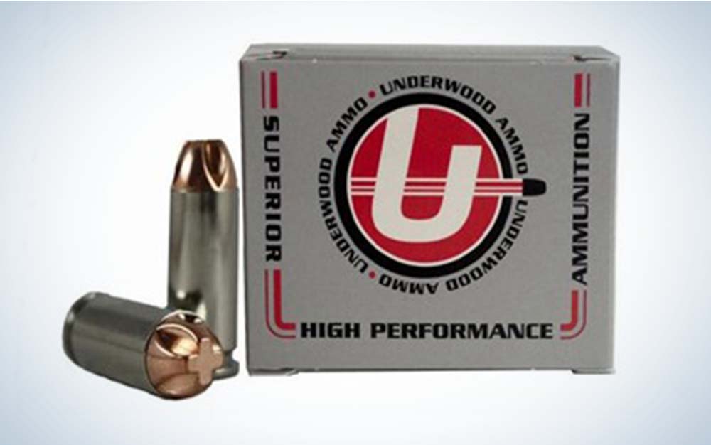 A grey box of best 10mm ammo