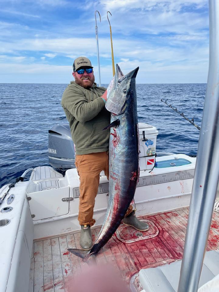 Giant 120-Pound Wahoo Caught Off South Carolina Coast