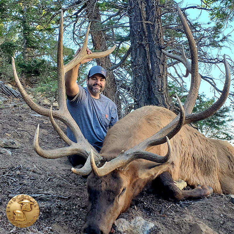 Daniel Cowley chased this particular elk for three years before closing the deal in Utah. 