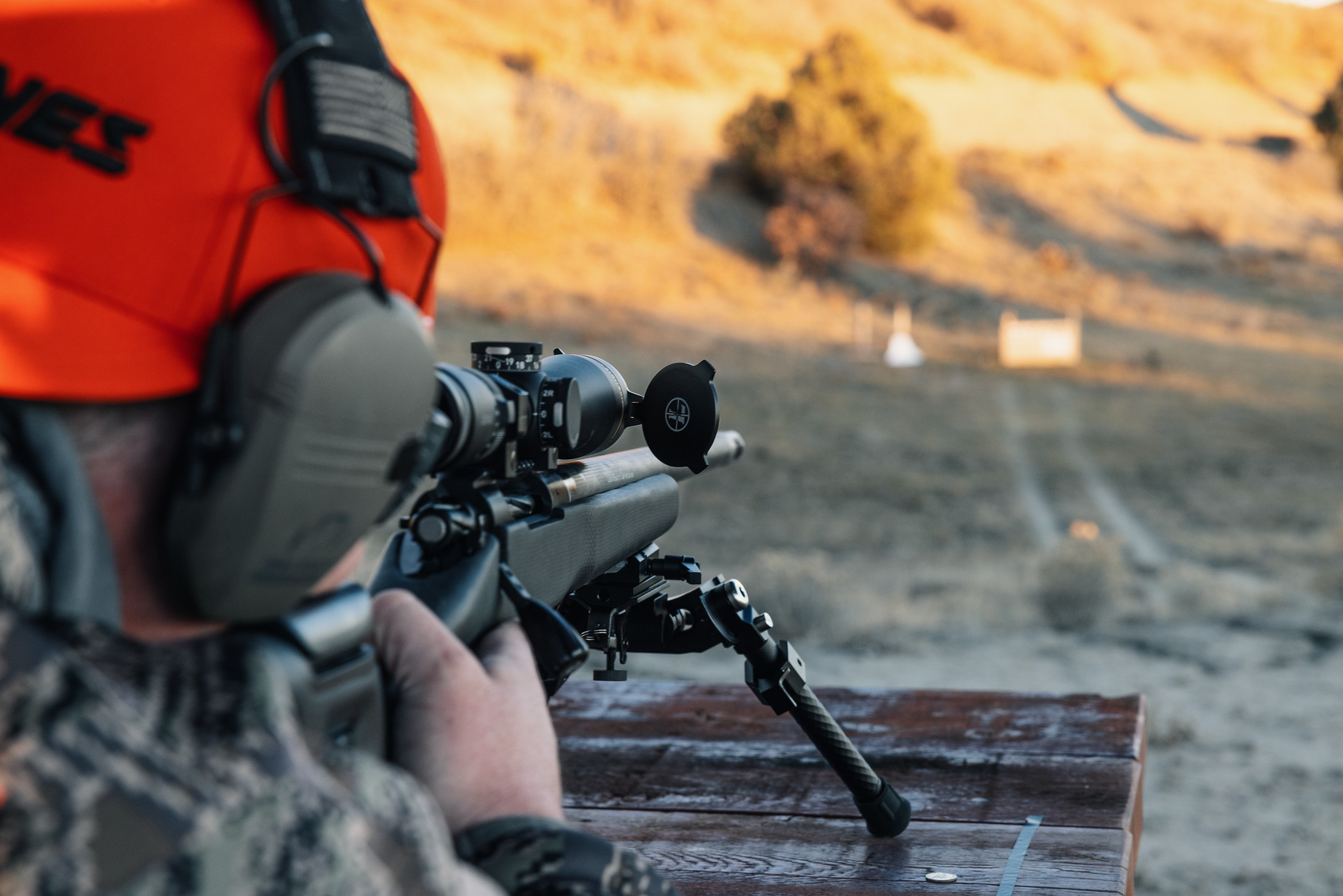 A stable rest like a bipod or sand bag is critical to sighting-in properly.