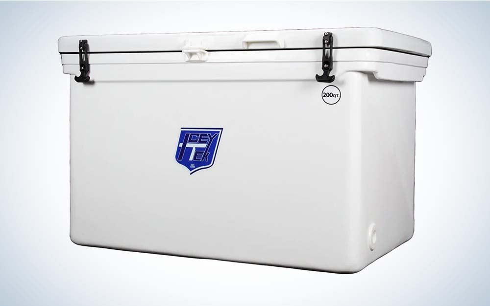 A white best fishing cooler