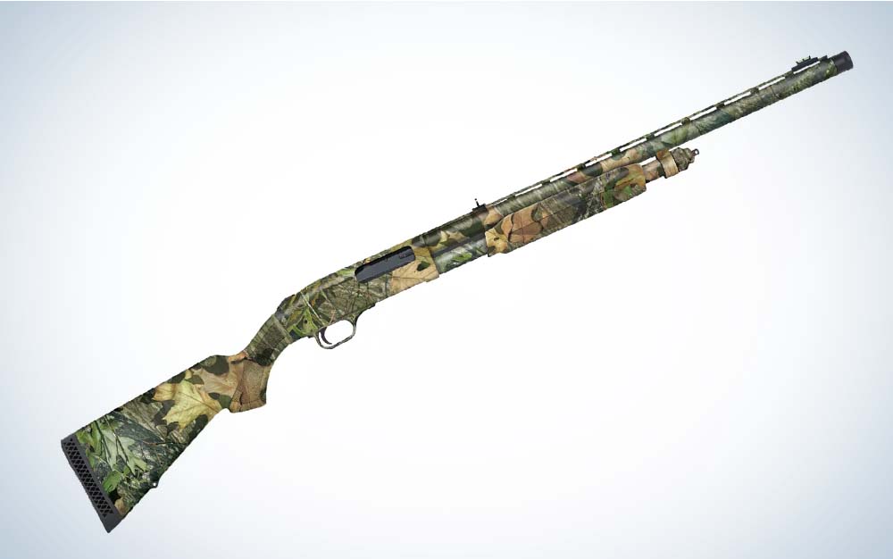 A green best turkey hunting shotgun