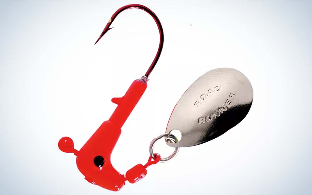 A red best crappie lure