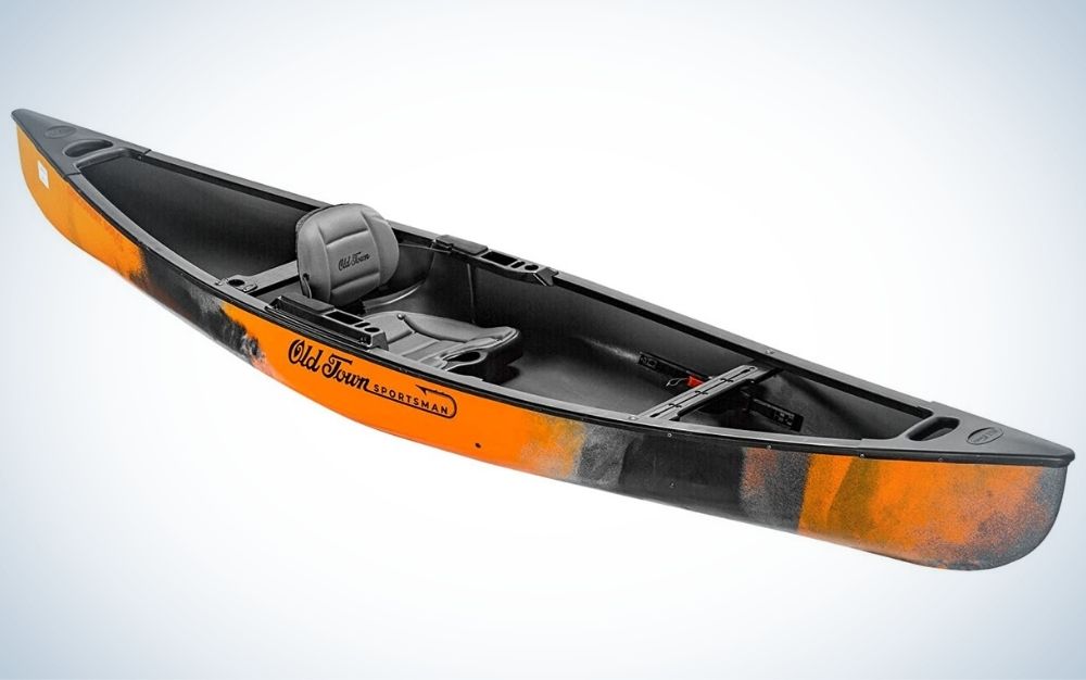 Old Town Sportsman Discovery Solo is the best fishing canoe overall.