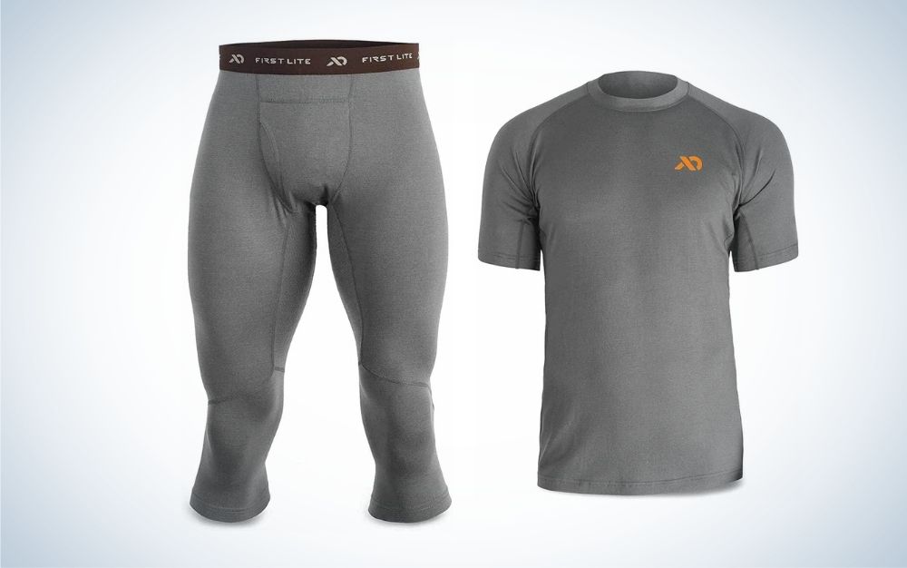 First-Lite Wick Short Sleeve Crew & Wick Boot Top Bottom are the best for archery elk hunting.