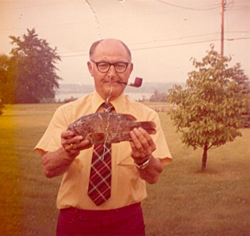 The all-tackle world record rock bass. 