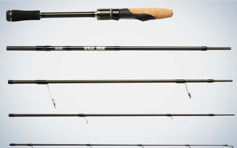 A five-piece superlight rod that looks and fishes like a piece of art.