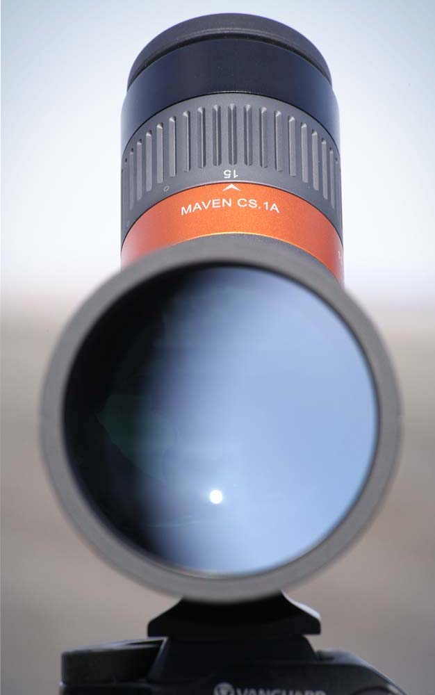 The Maven's 65mm lens performs like an 80.