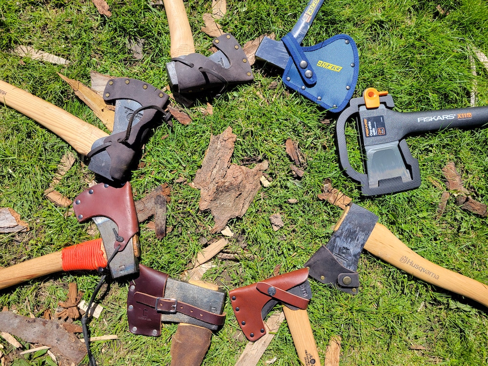 Caring for your ax will keep it rust free and sharp.