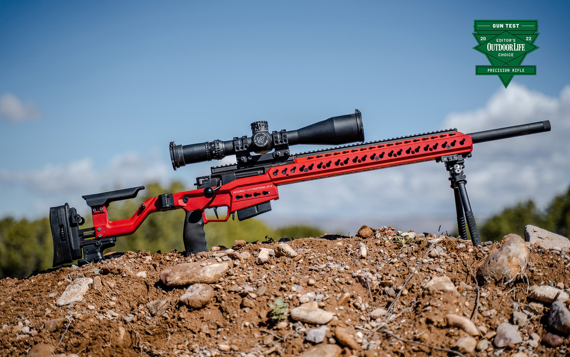 A purpose-built competition rifle.