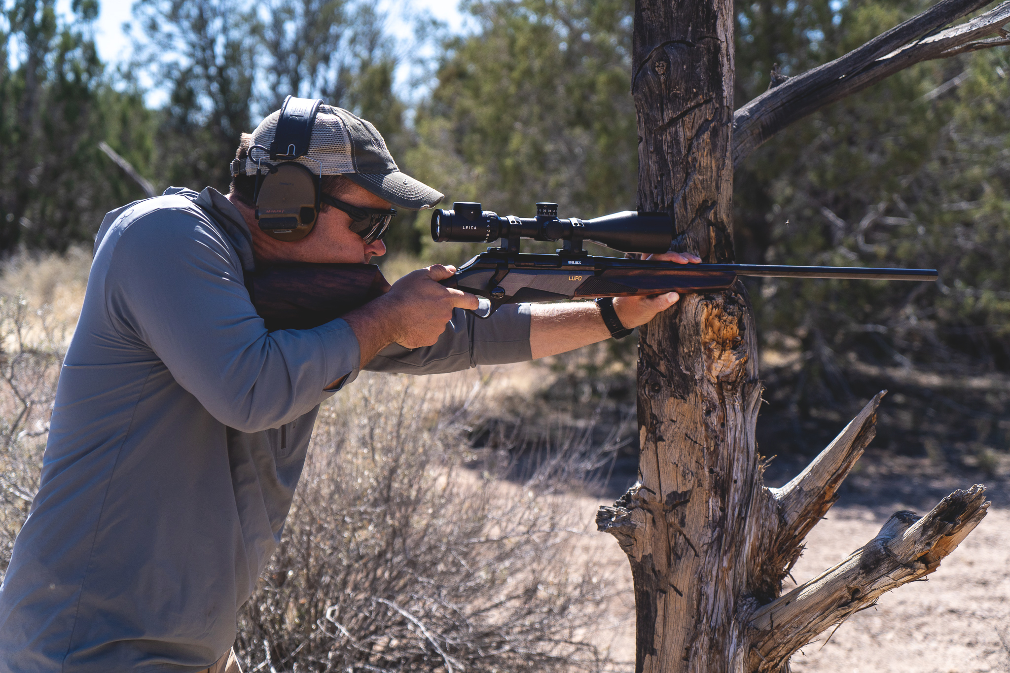 Shooting the Benelli Lupo.