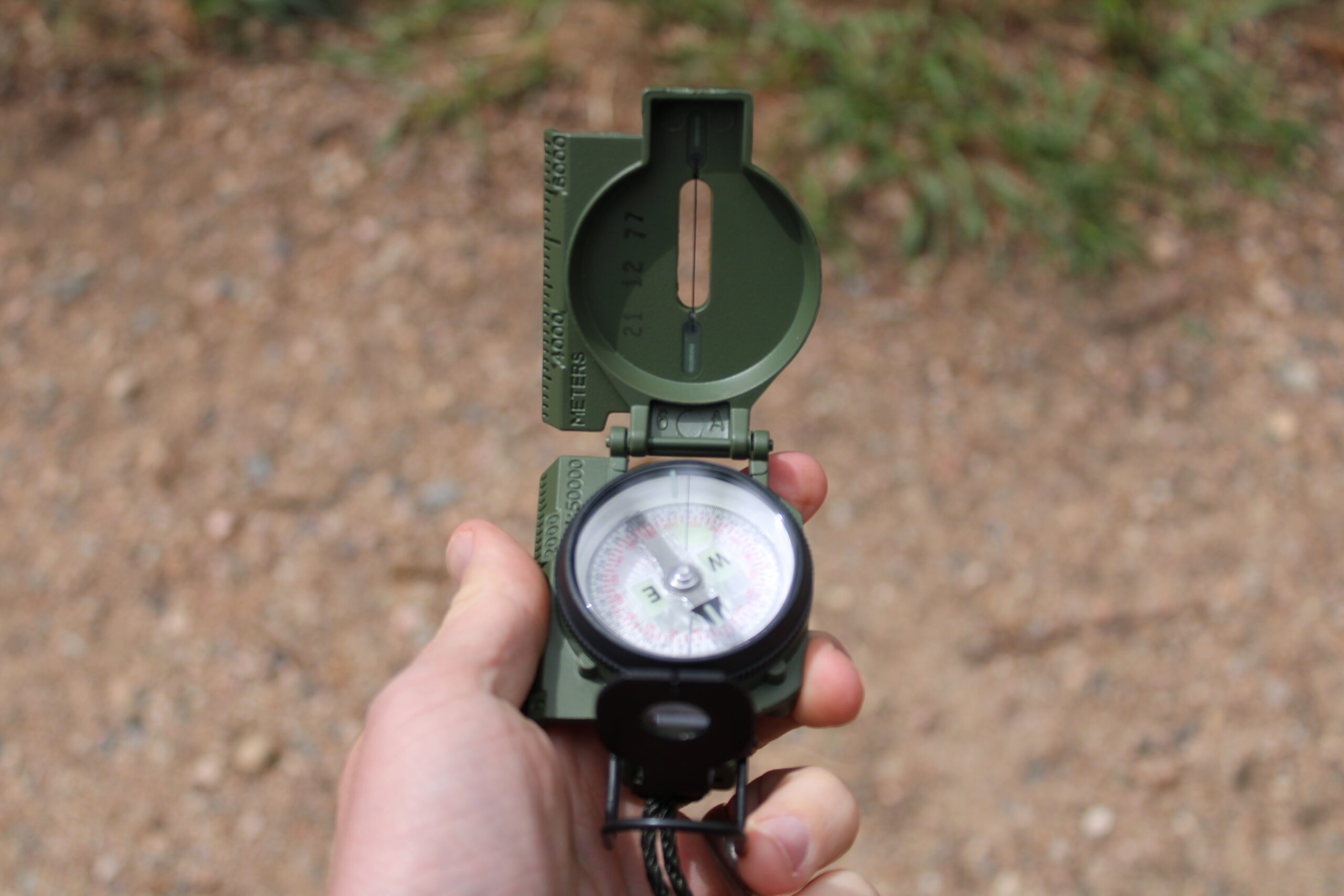A rugged and reliable compass used by the US military. 