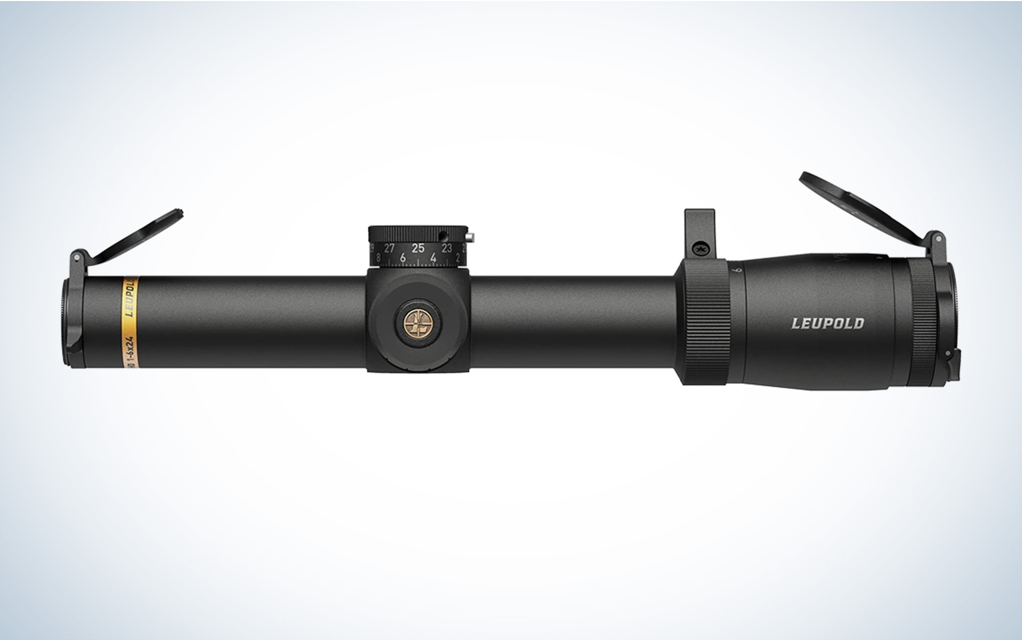 The Leupold VX 6D has a bright center dog and 1 to 6X magnification
