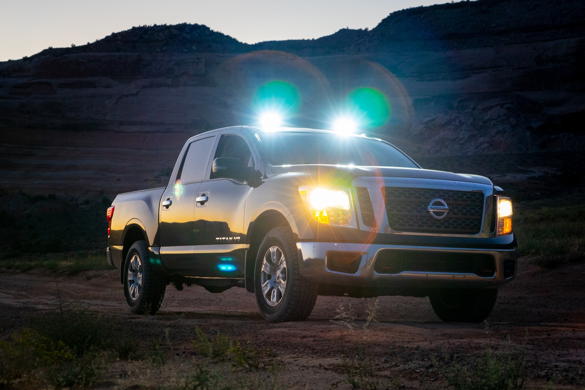 Extra light is always beneficial for off-road travel.