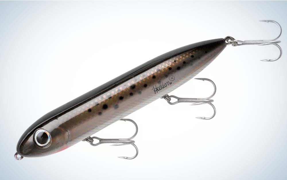 Heddon's Super Spook remains the best topwater lure for speckled trout.