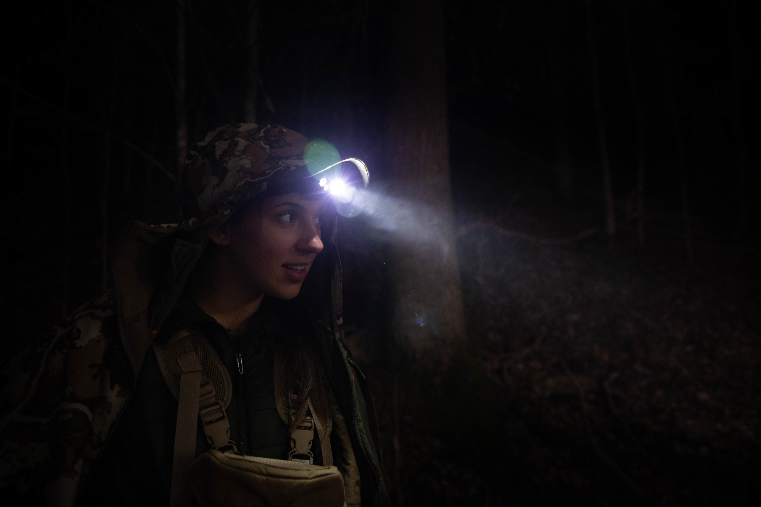 Headlamps can make getting to your hunting spot more efficient.