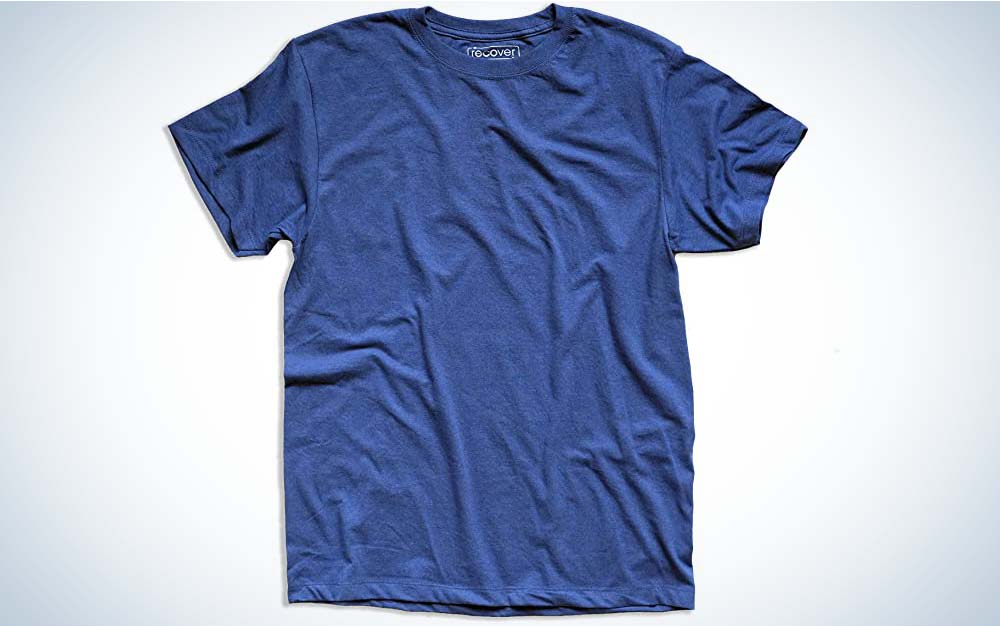 Recover Sports Tee is the best hiking shirt.