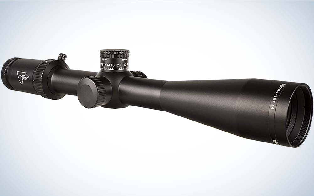 The bones of a hunting scope with the guts of a precision target scope.