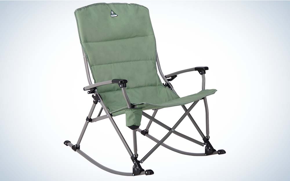 A big, comfortable rocker that's easy to transport.