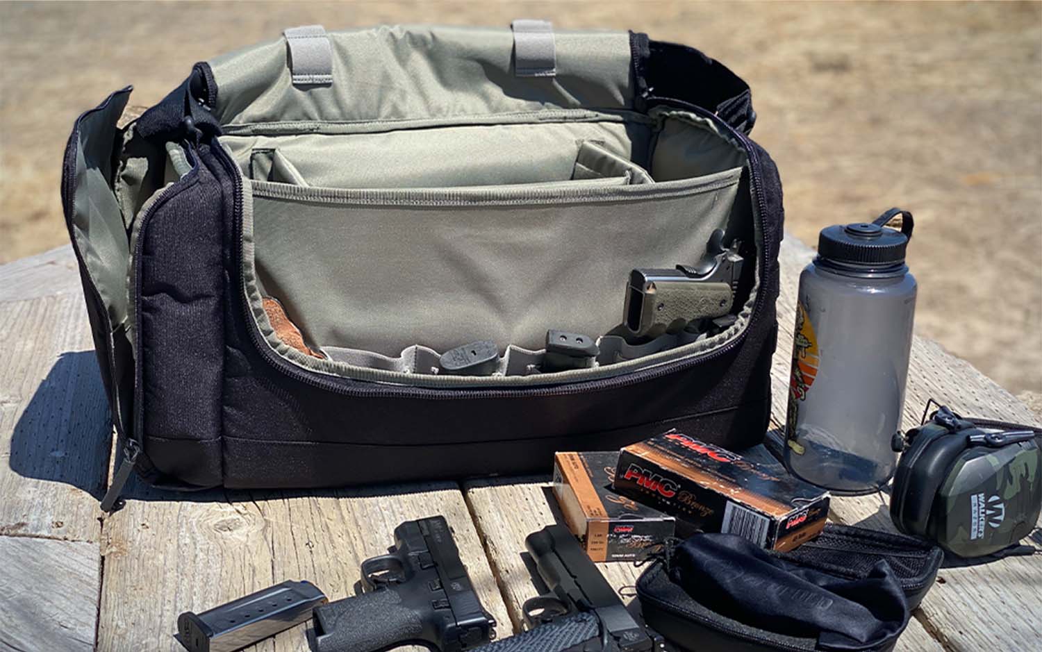 Keep all your gear together and organized