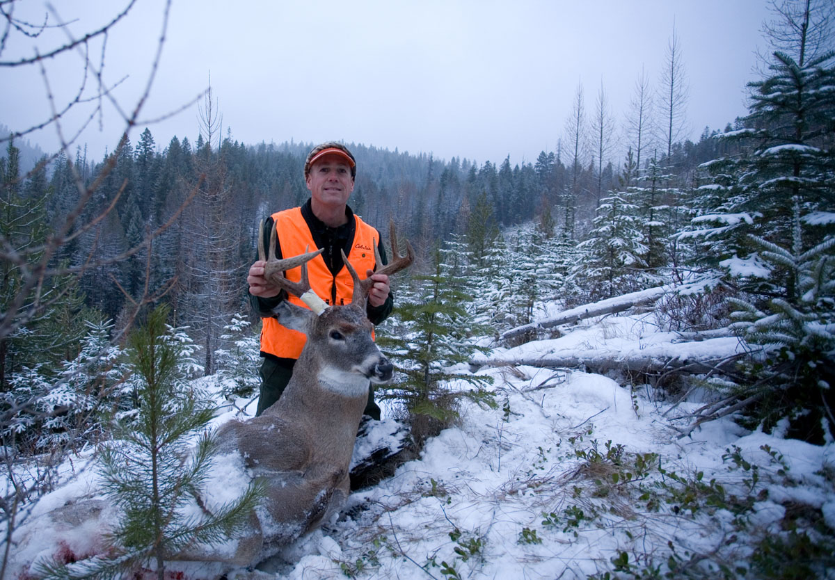 hunting whitetails in mountains