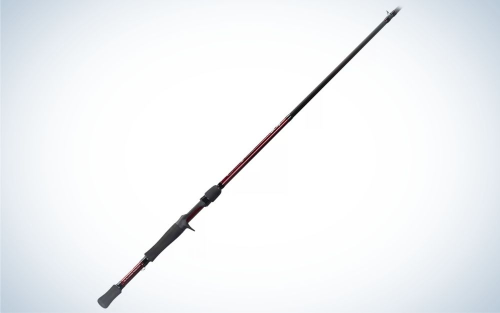 Lew's KVD Composite Cranking Cast Rod 7'4" Heavy is the best baitcasting rod for offshore cranking.