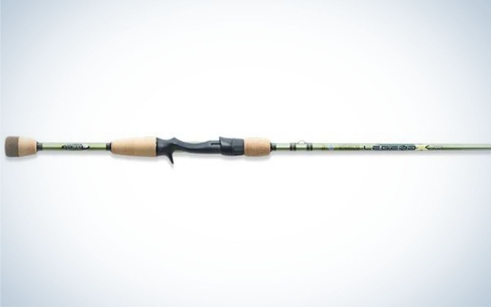St. Croix Legend X 7'11" Heavy Casting Rod is the best baitcasting rod for flipping and punching.