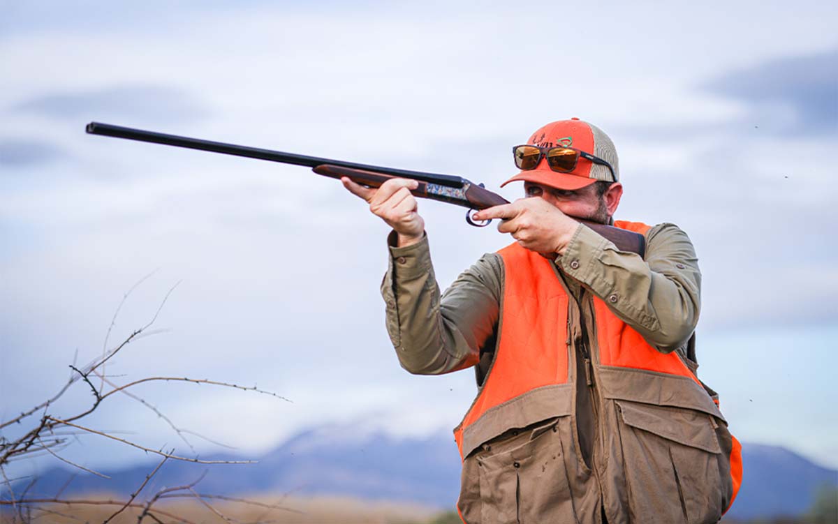 Bird hunting shotgun