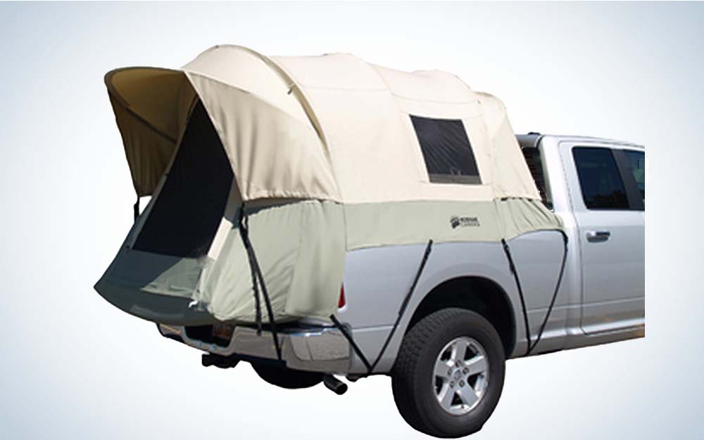 Peaktop Waterproof Truck Tent For Length 6.2-6.7 Feet Truck Breathable With Carry Bag 