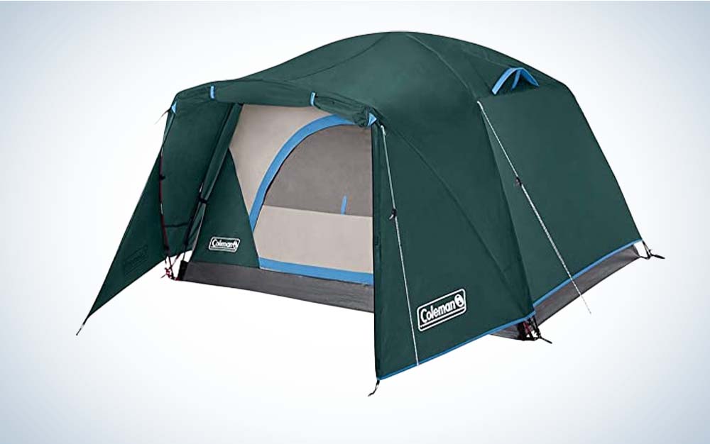 Coleman Skydome is the best instant tent.