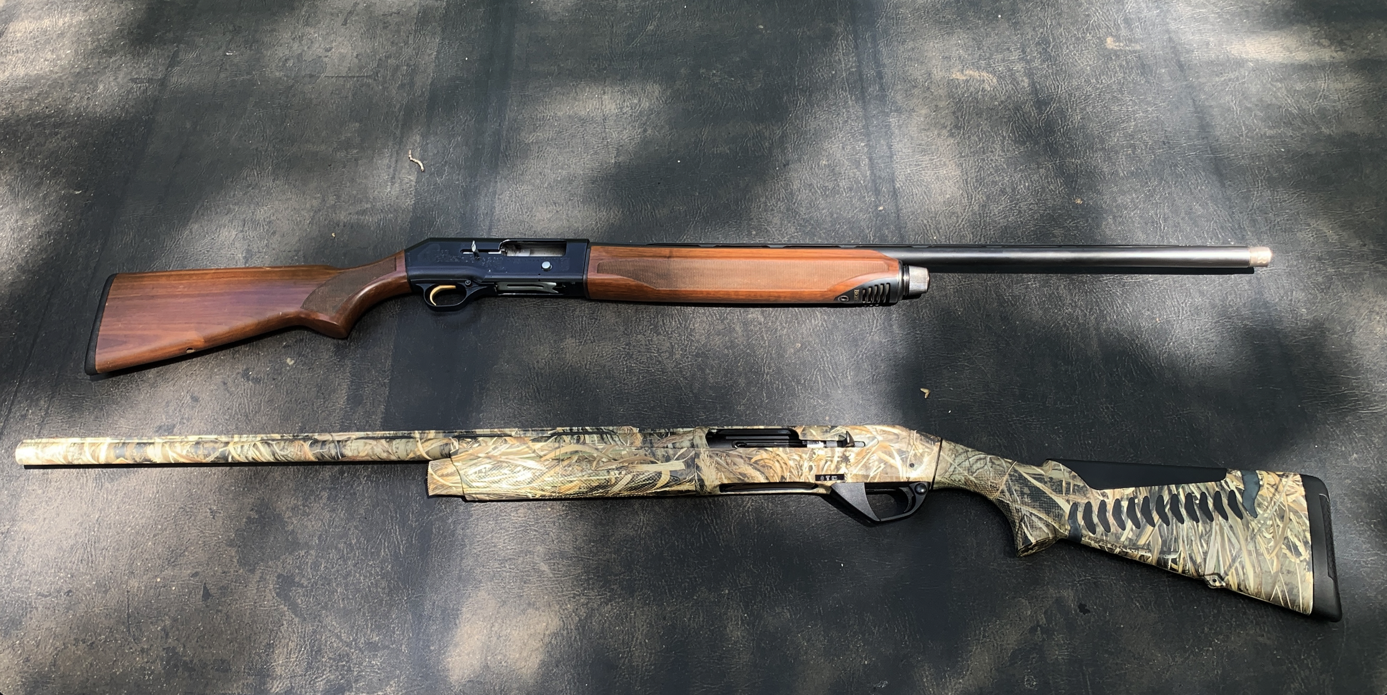 The Beretta A390 and SBE3 left eject.