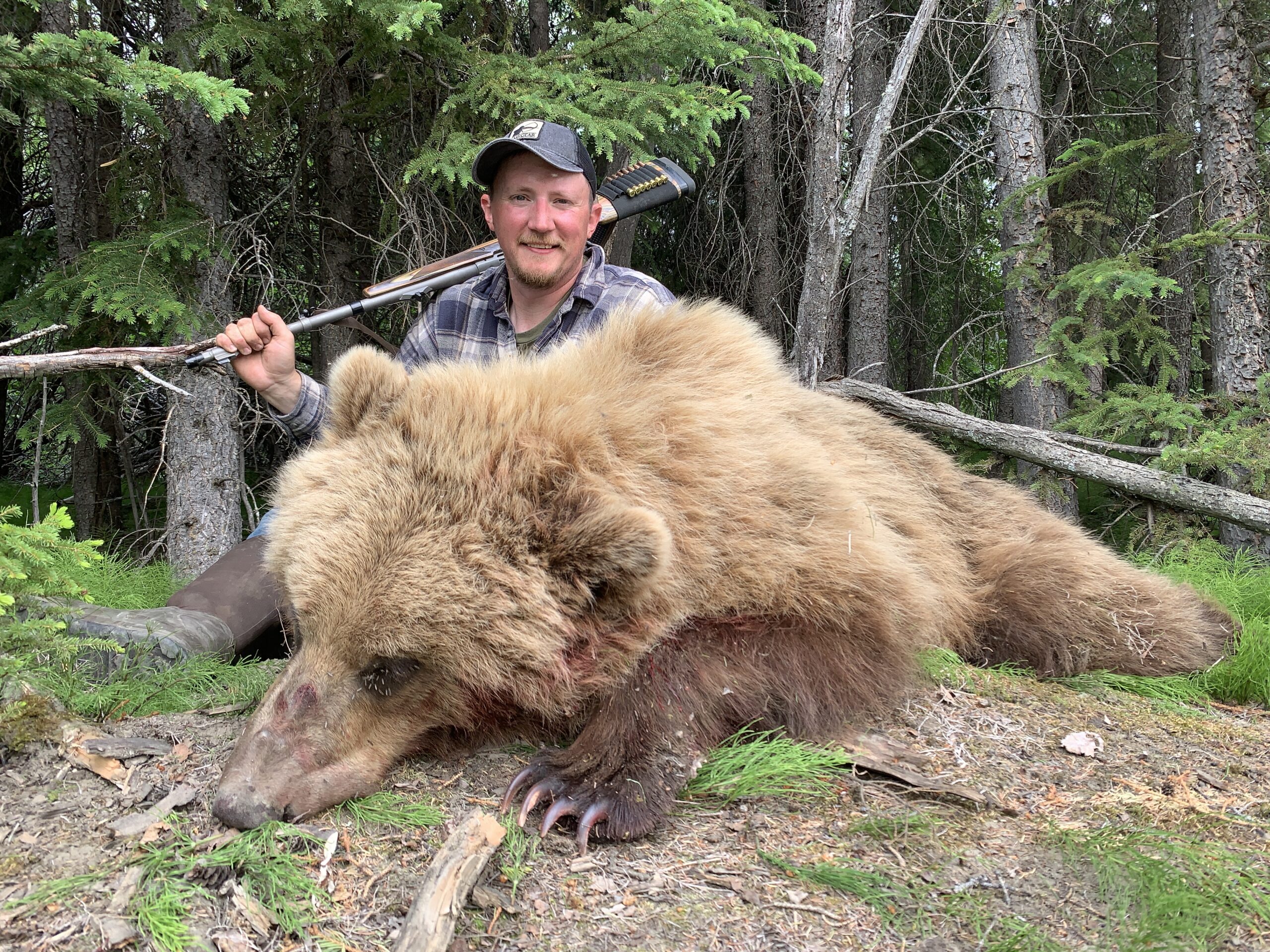 Freel with an interior Alaska Grizzly