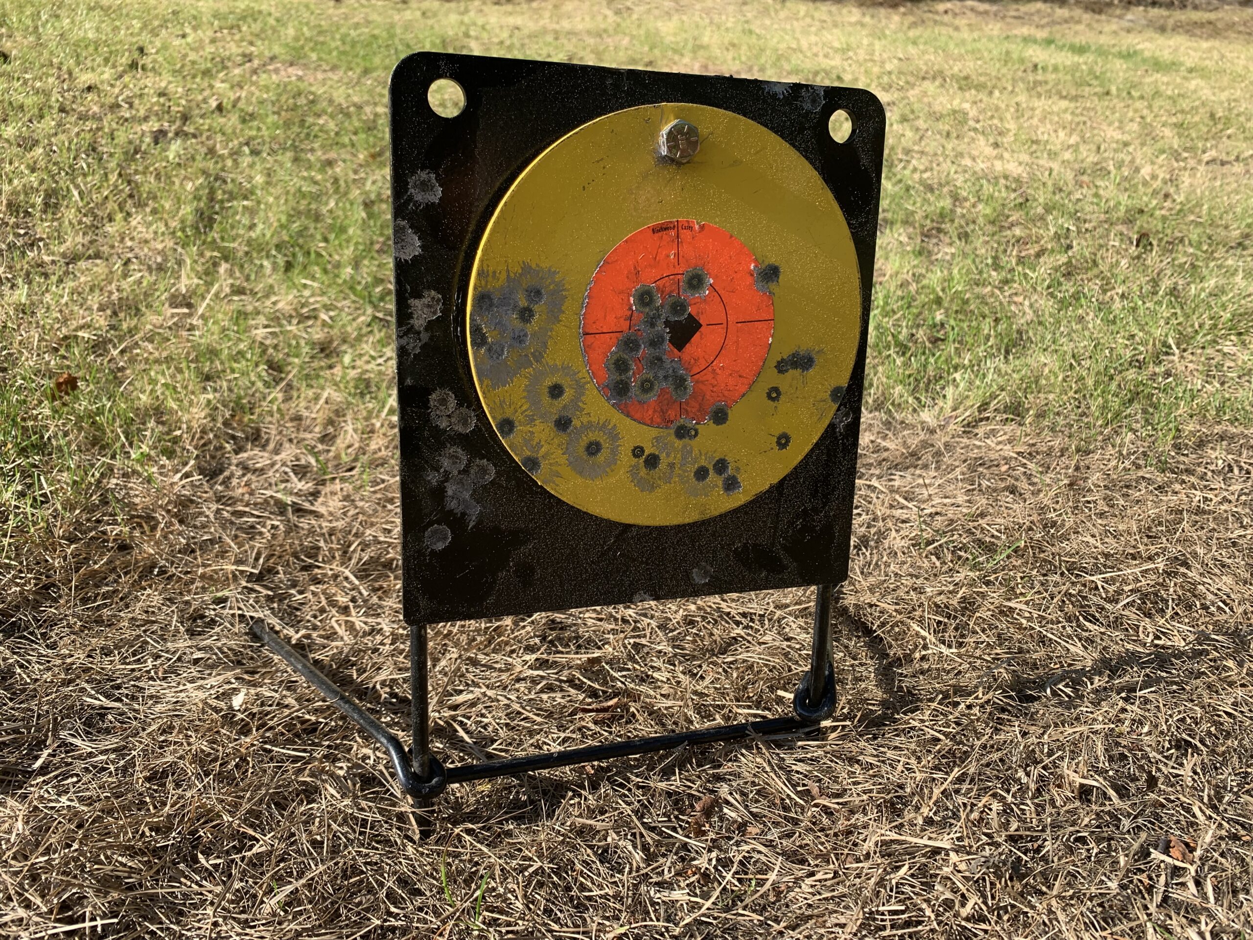 Reactive targets are a lot of fun with rimfires