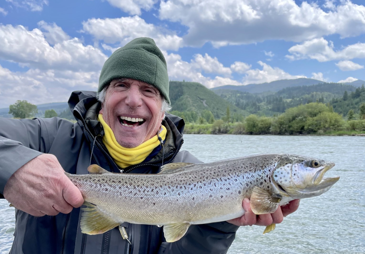 screngrab the fonz trout fishing Idaho