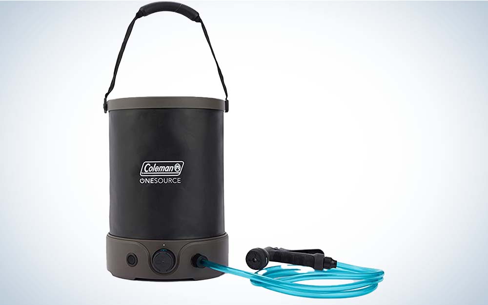Coleman camping shower