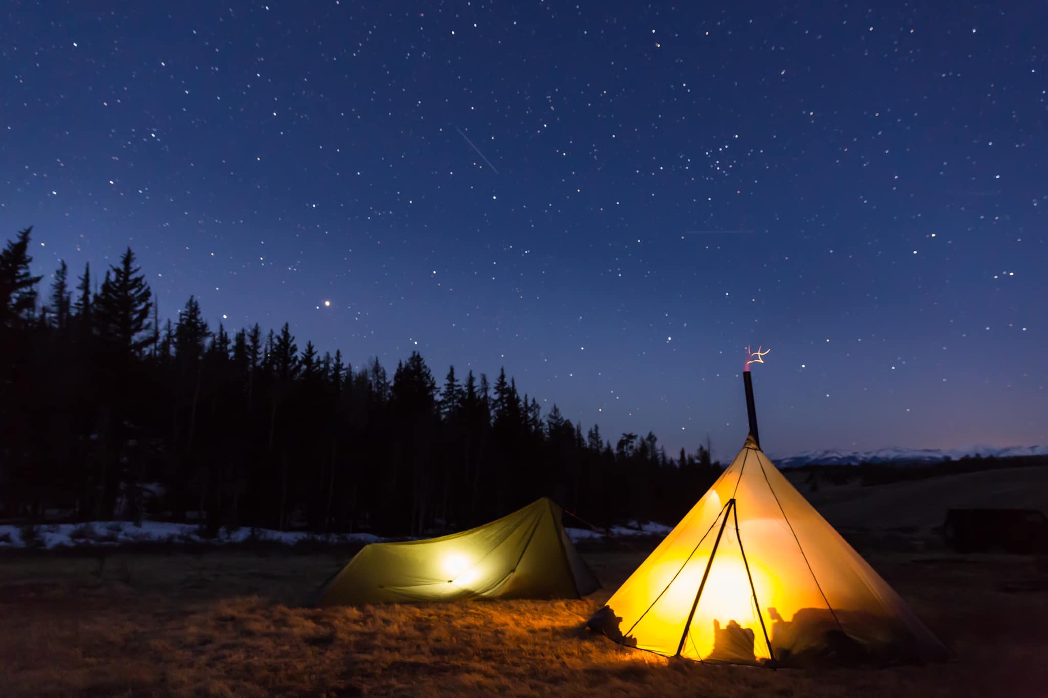 Kifaru is one of the best tent brands and they're known for their heated tents
