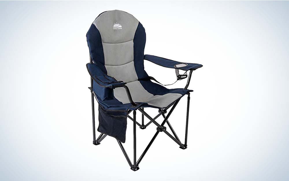 The Coastrail Padded Chair with Lumbar Support
