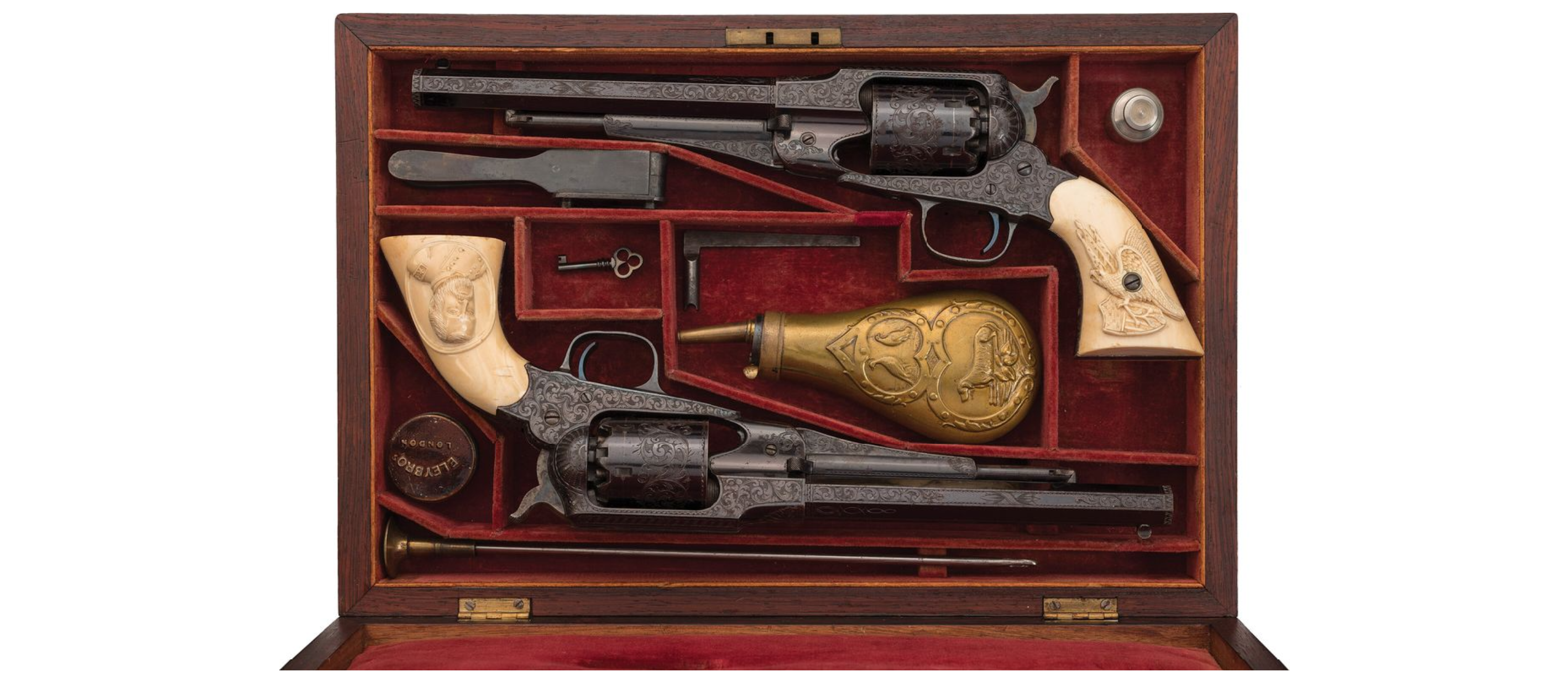 Grant's Remington revolvers.