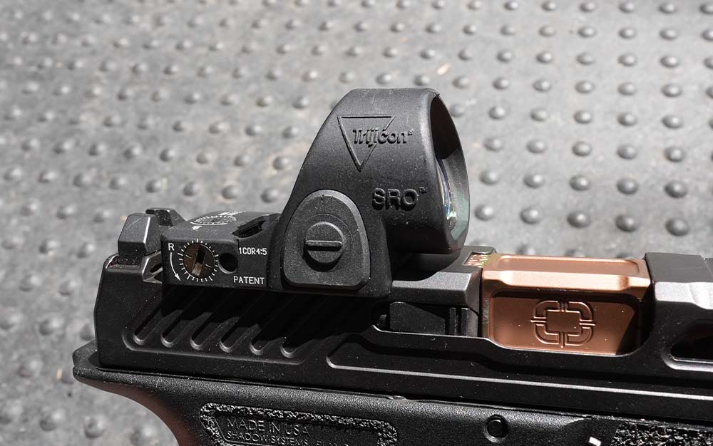 The Trijicon SRO is one of the best red dot sights