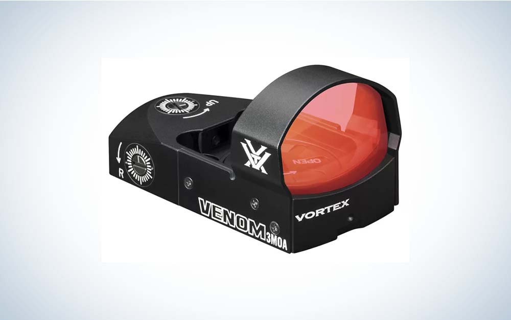 The Vortex Venom is one of the most popular red dot reflex sights currently offered—and for good reason. It’s a solid, all-around red dot that works well on handguns, shotguns, AR-15s, and other rifles.