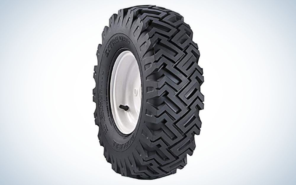 Carlisle Extra Grip Tires is the best boat trailer tire for getting through the muck.