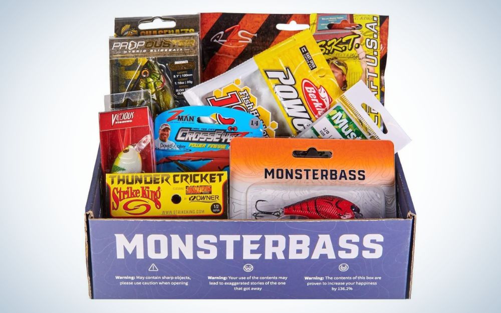Monsterbass is the best fishing subscription box for bass anglers.