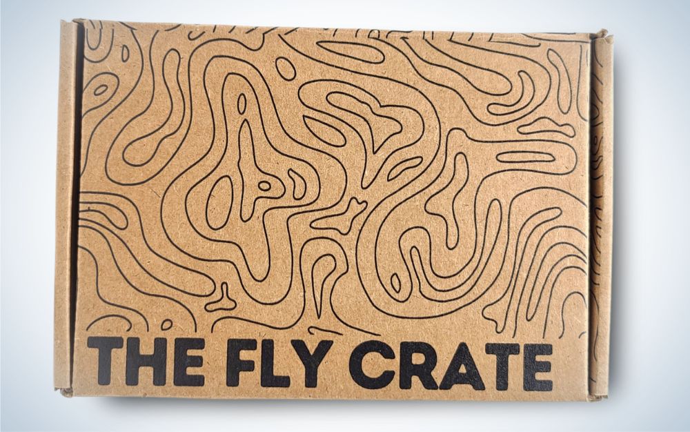 The Fly Crate is the best budget fishing subscription box for fly anglers.
