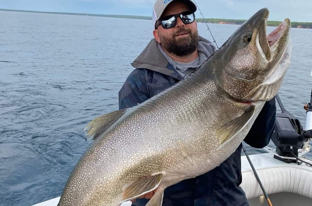 Angler Wins Lake Superior Tournament with Massive Lake Trout