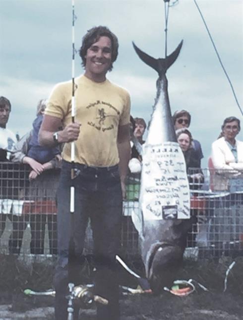 World record longtail tuna.