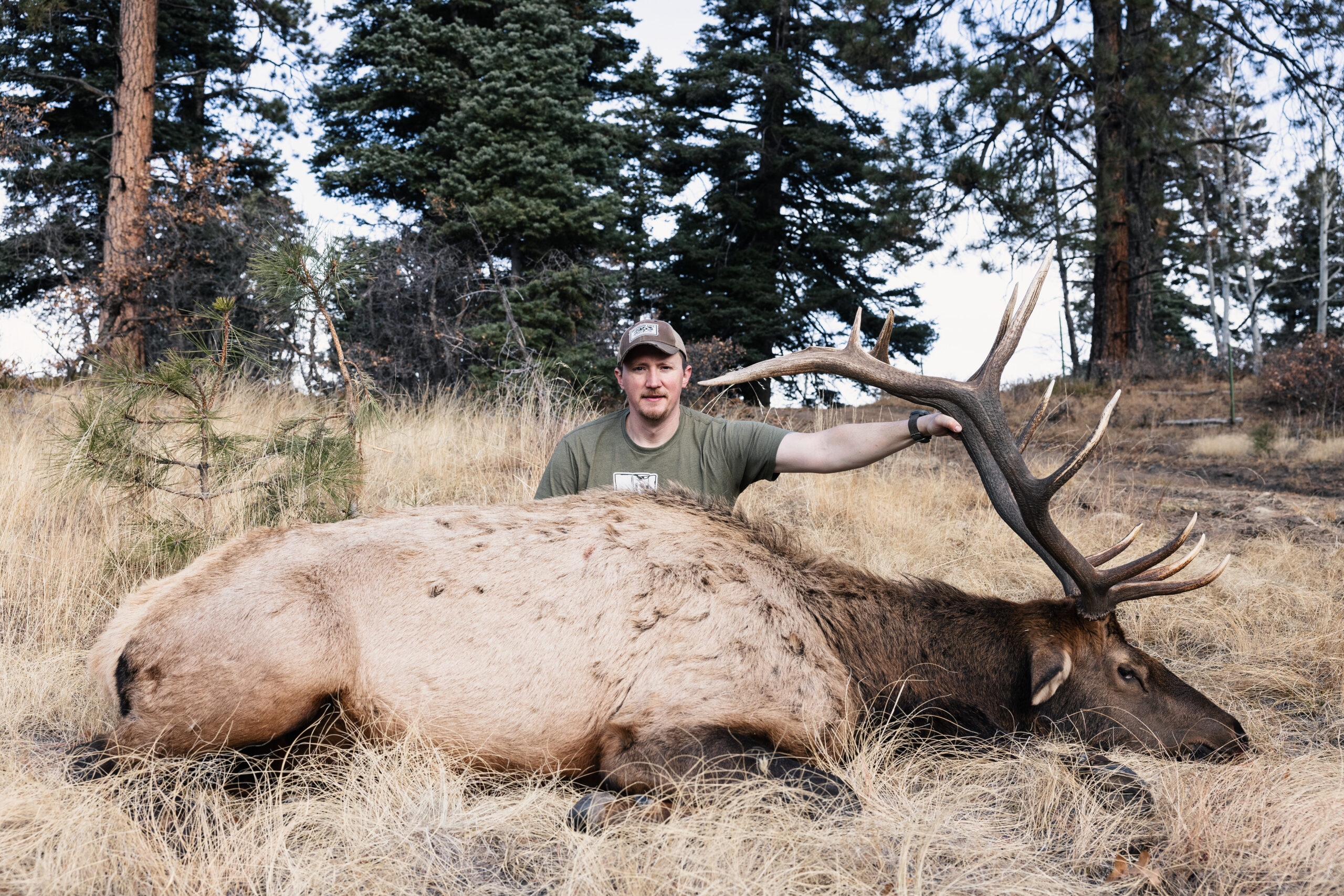 Freel with a New Mexico elk