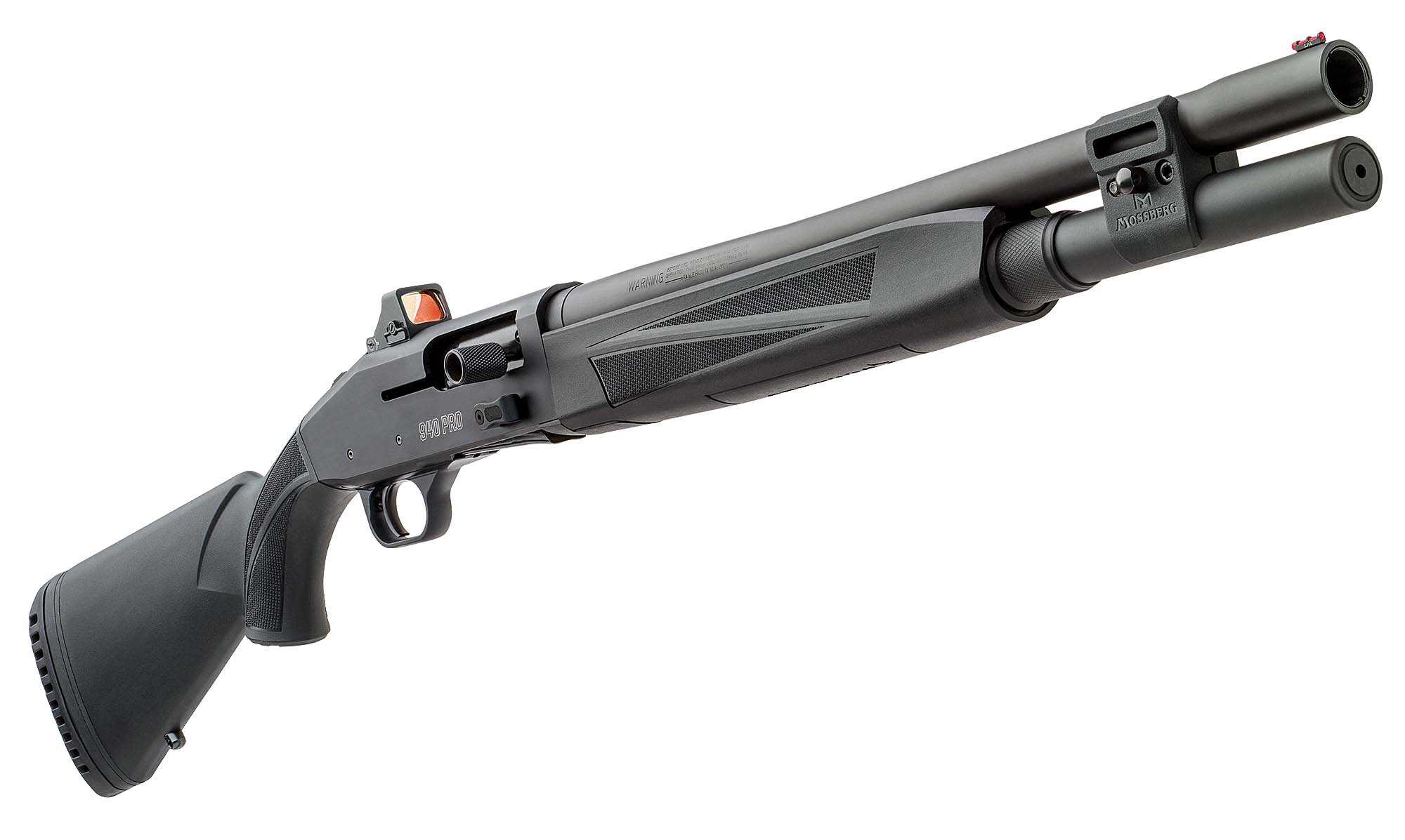 Mossberg's new auto-loader, the 940 Pro Tactical, was built for personal defense and competition.