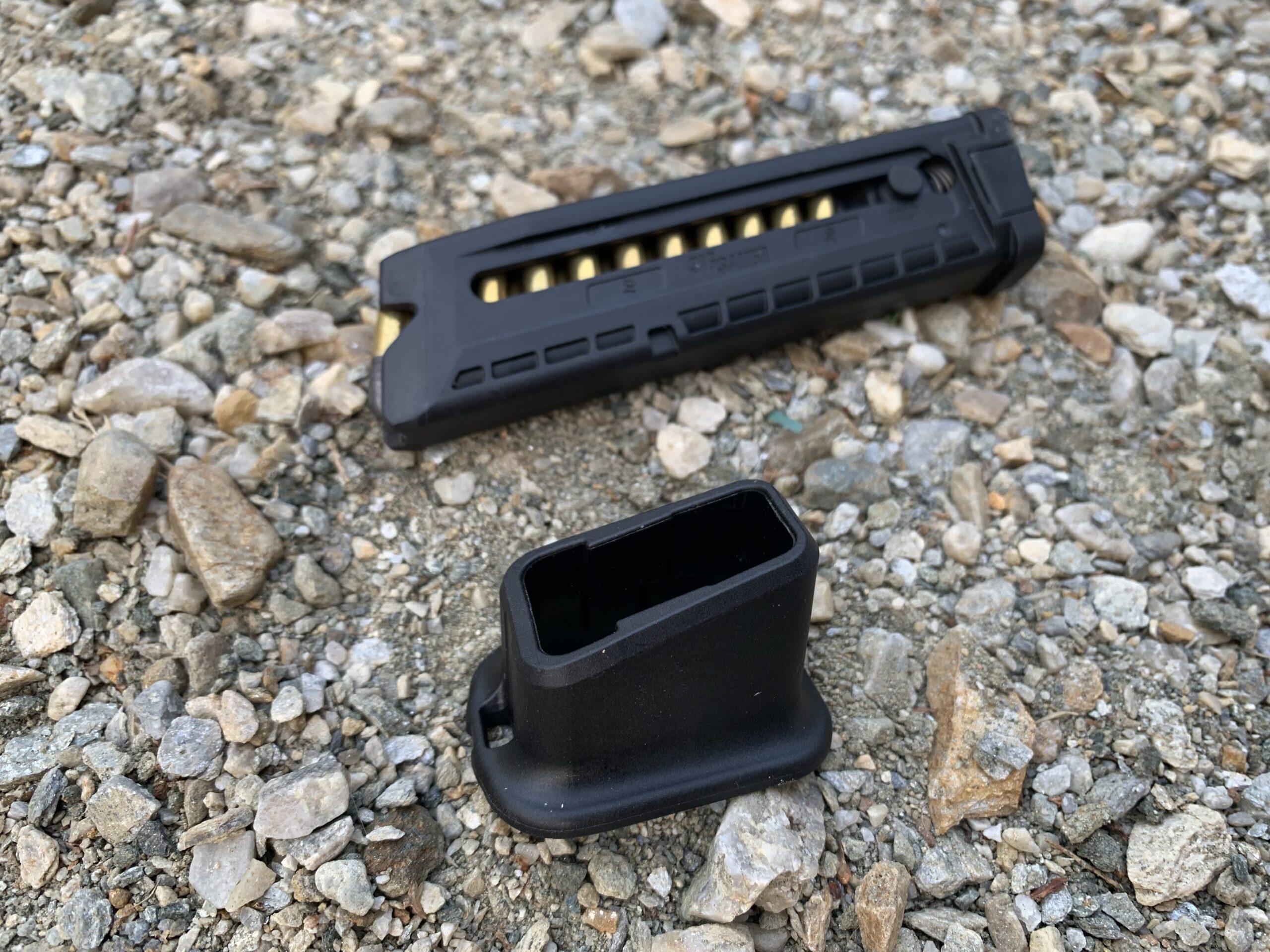 The Sig P322 mag loader and 20-round magazine