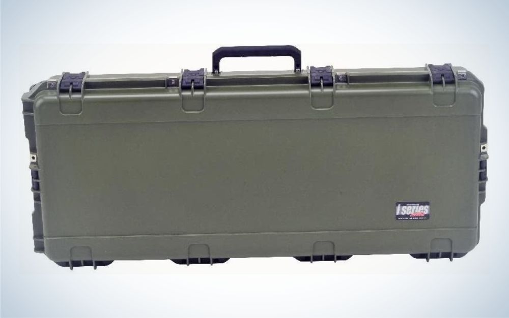 SKB iSeries 4217 Double Bow Case is the best bow case for air travel.